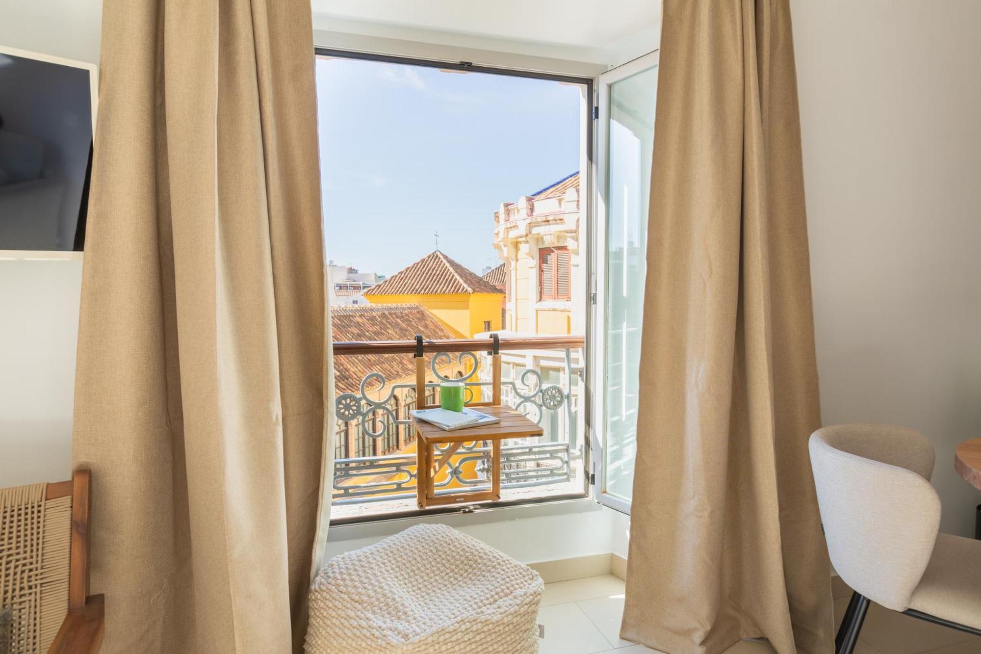 말라가 Balcon De La Catedral 아파트 외부 사진
