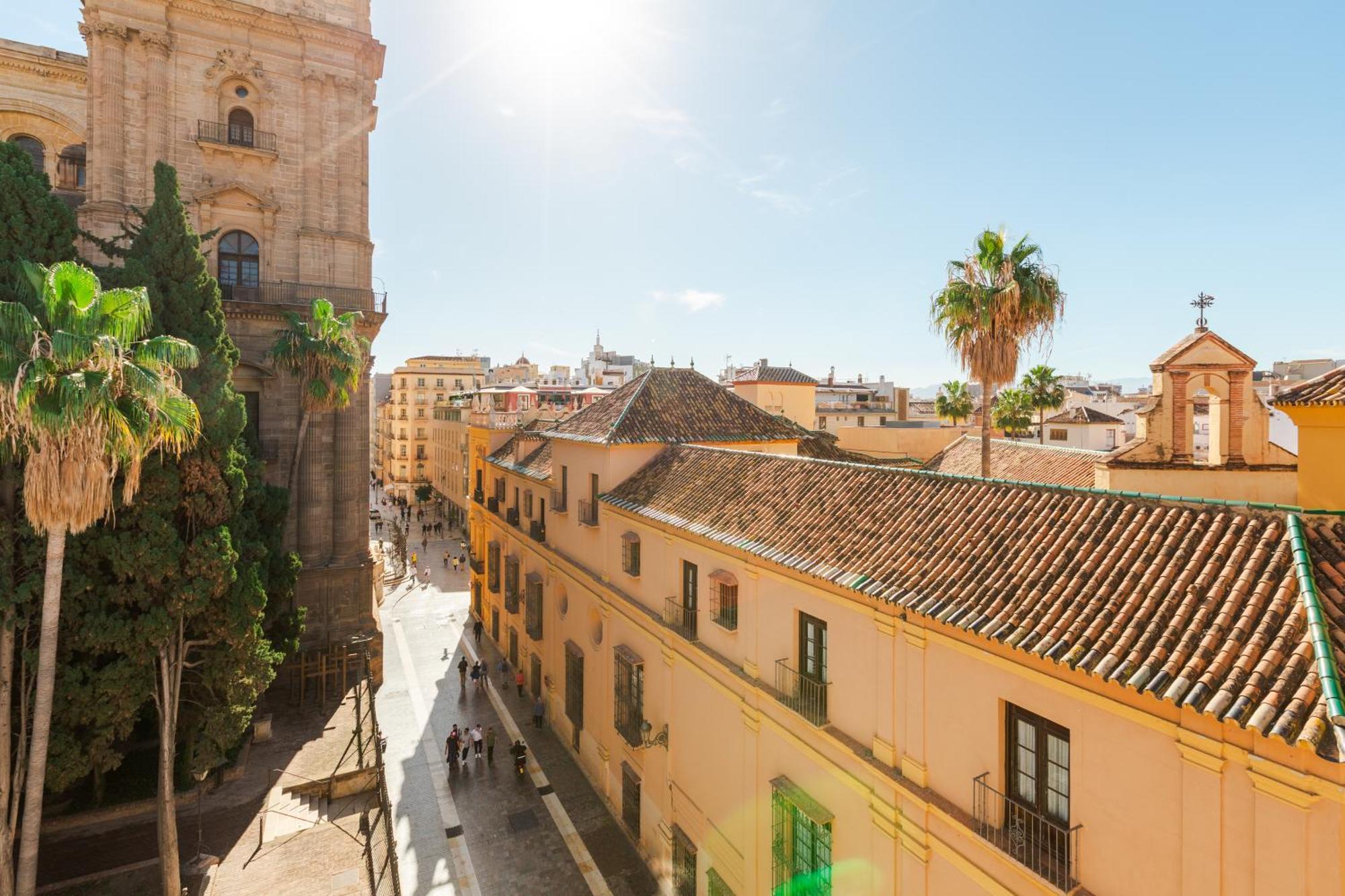 말라가 Balcon De La Catedral 아파트 외부 사진